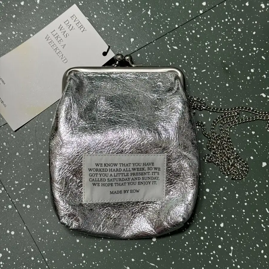 eow friday silver bag