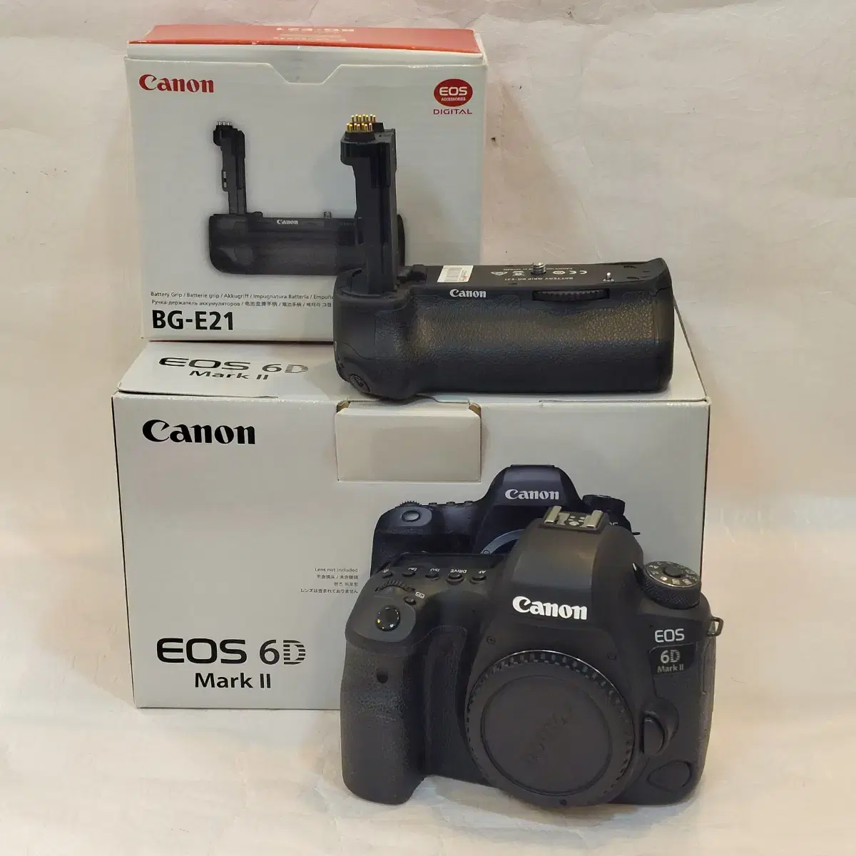 [중고]캐논 정품 EOS 6D+BG-E21 그립