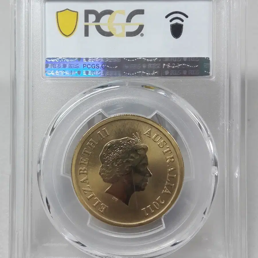 2011년 P 호주 곤드와나 열대우림 PCGS MS68 색채 한정판 주화