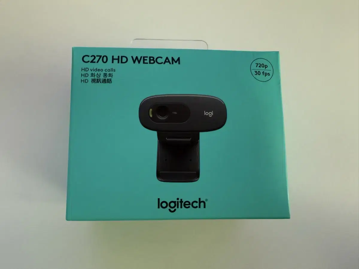 로지텍 C270 HD 웹캠 WEBCAM 정품