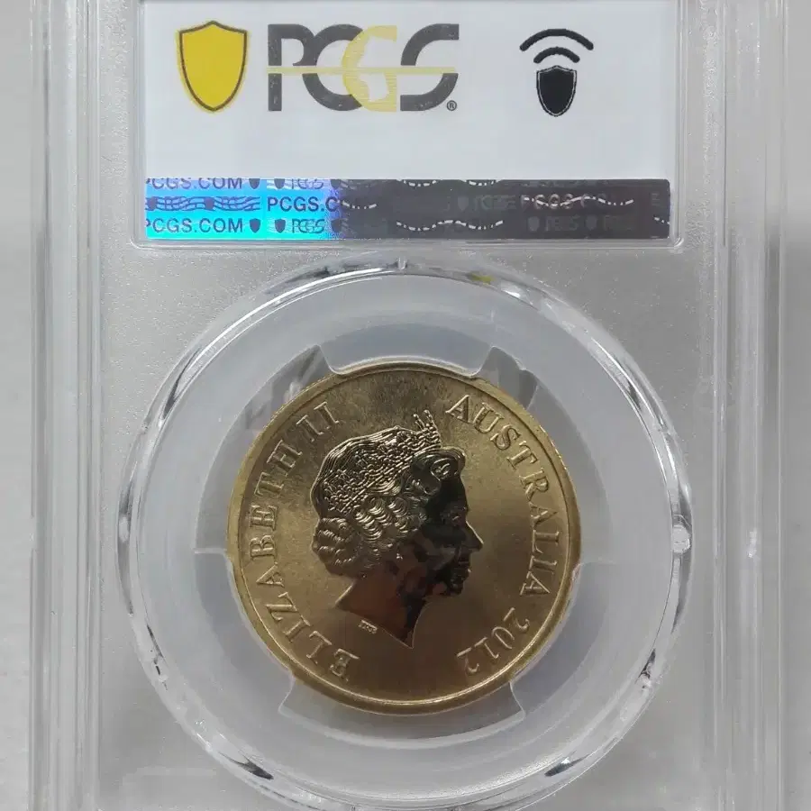 2012년 P 호주 윌란드라 호수 PCGS MS67 한정판 기념 주화