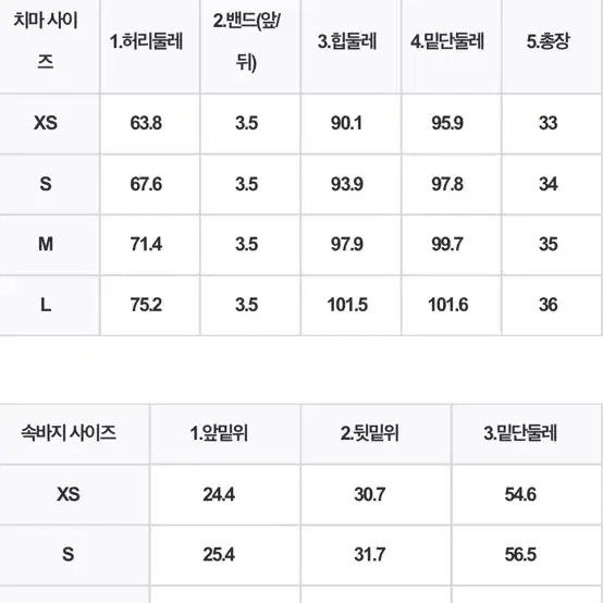 카인다미 골반볼륨업 흑청 치마바지 s