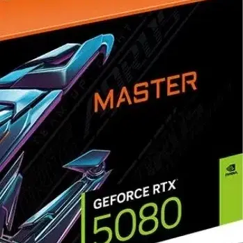 기가바이트 RTX 5080 어로스 마스터 팝니다.