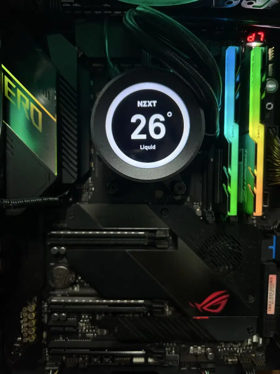 Ryzen 3950x, CROSSHAIR VIII HERO, z73