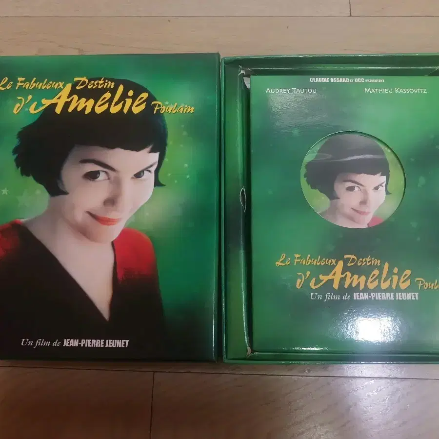 아멜리에   DVD 박스 /박스에 2개의 디스크가 들어있어요