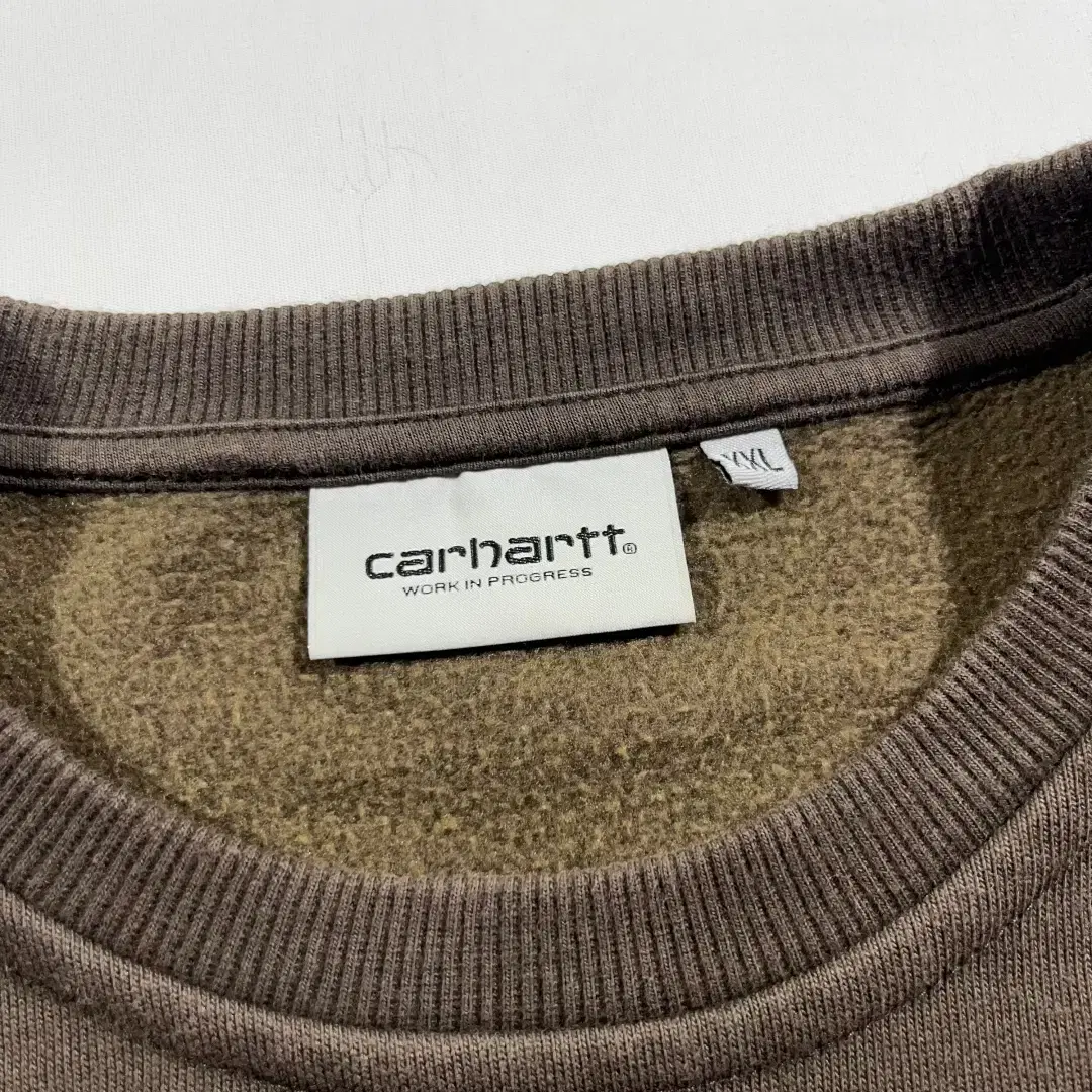 [CARHARTT WIP] 칼하트윕 자수로고 기모 맨투맨