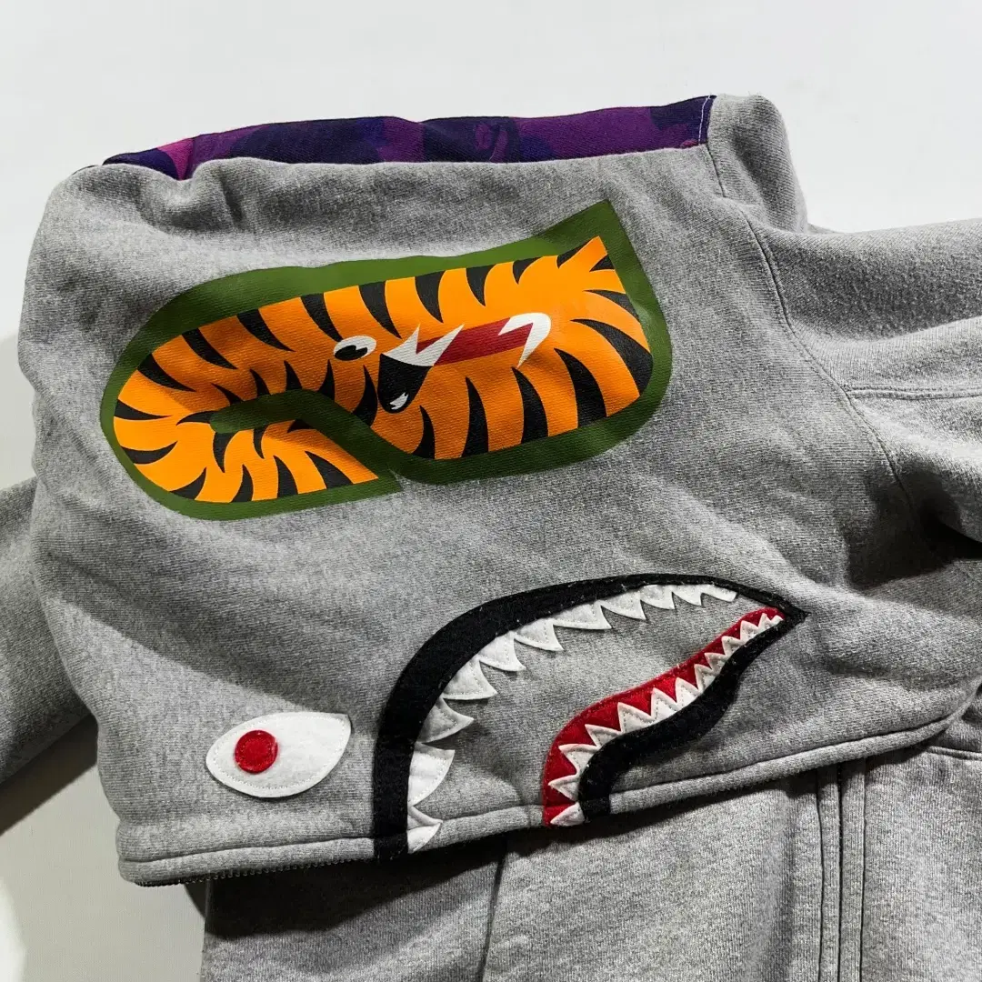 [BAPE] 베이프 샤크헤드 후드집업