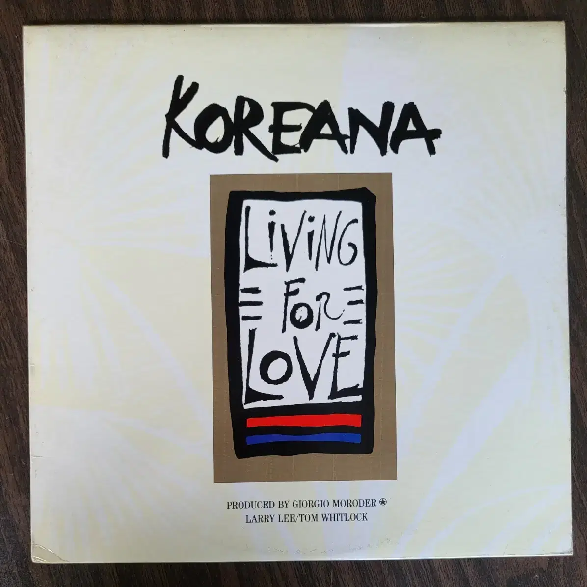 LP 코리아나 (Koreana) - Living For Love