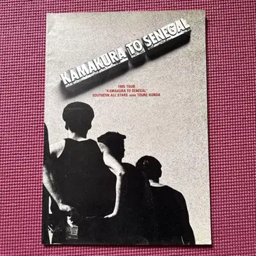 서던올스타즈 KAMAKURA TO SENEGAL 팜플렛85