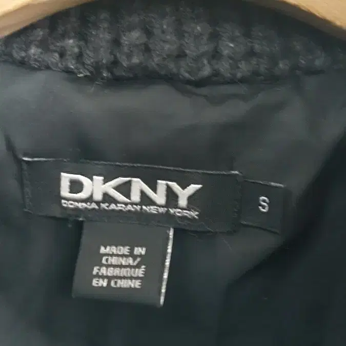 DKNY 코트 S 블랙