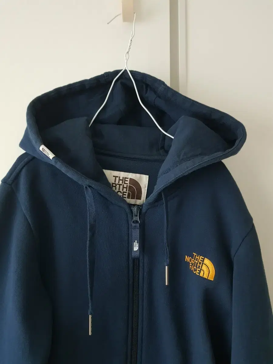 North Face Hooded Zip-Up Sweatshirt Double-Faced Fleece 44 Vahn ~ 66 Label XS