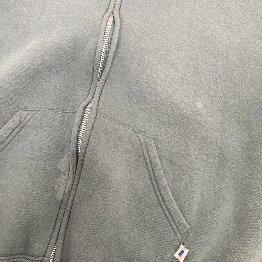 90s Russell Zip Up Hoodie