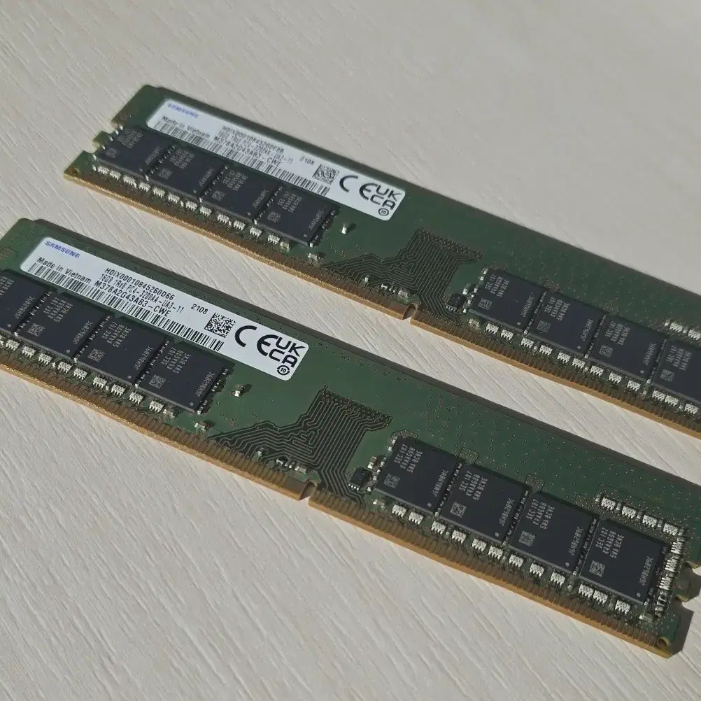 16gb 삼성전자 ddr4 3200mhz 램 판매합니다