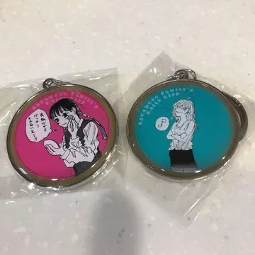 사카모토 데이즈 아카오 리온 토라마루 나오시 메탈 키링 새상품 2개 세트