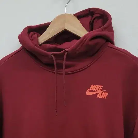 나이키 Nike 오버핏 레드 후드티 공용 XS A448