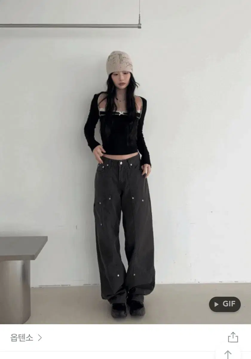 옵텐소 rainger carpenter pants 카고 조거 팬츠