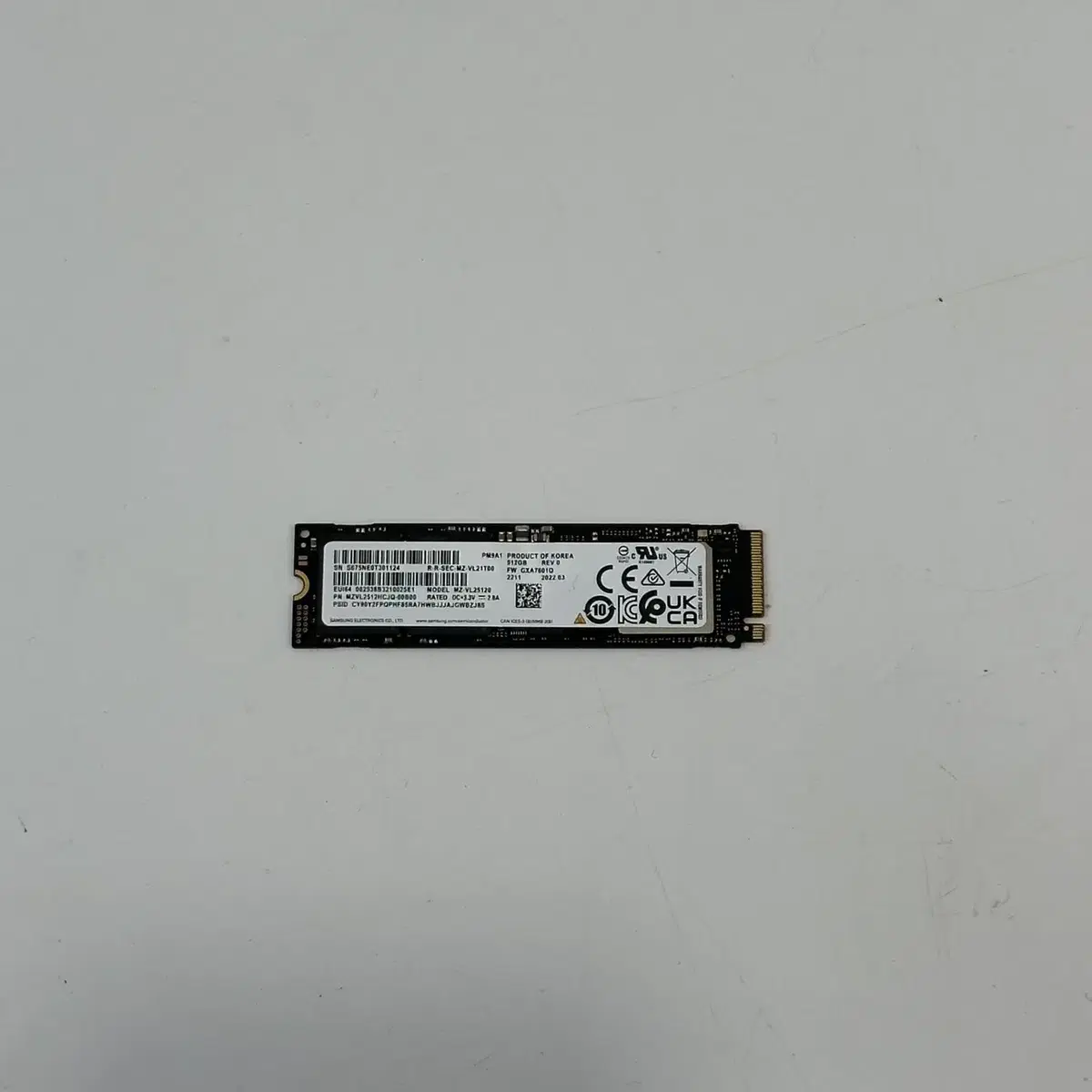 삼성전자 PM9A1 M.2 NVMe 512GB  업그레이드