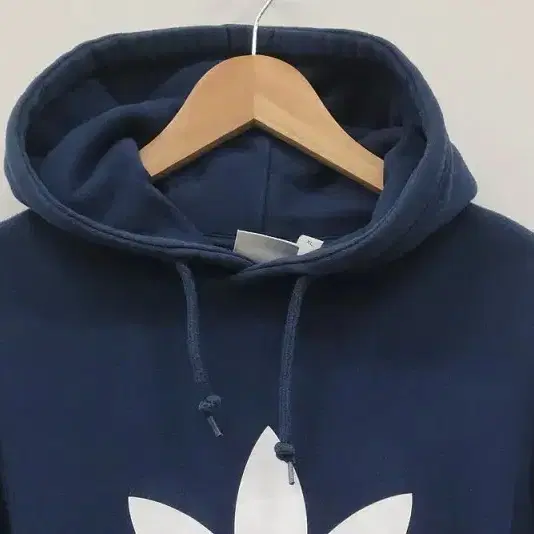 아디다스  Adidas 빅로로 네이비 후드티 여 XL A450