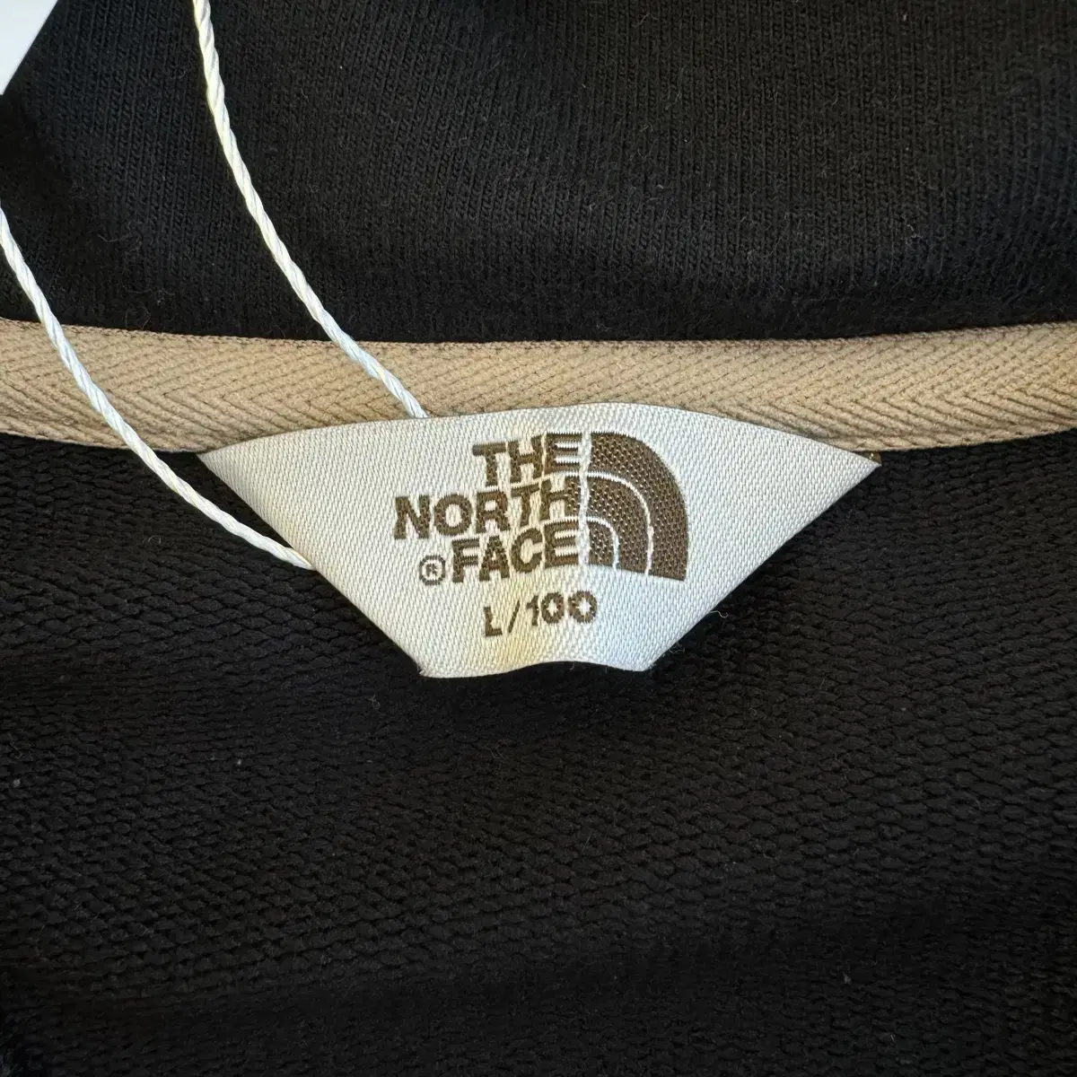 The North face  노스페이스 2-way 코튼 후드집업