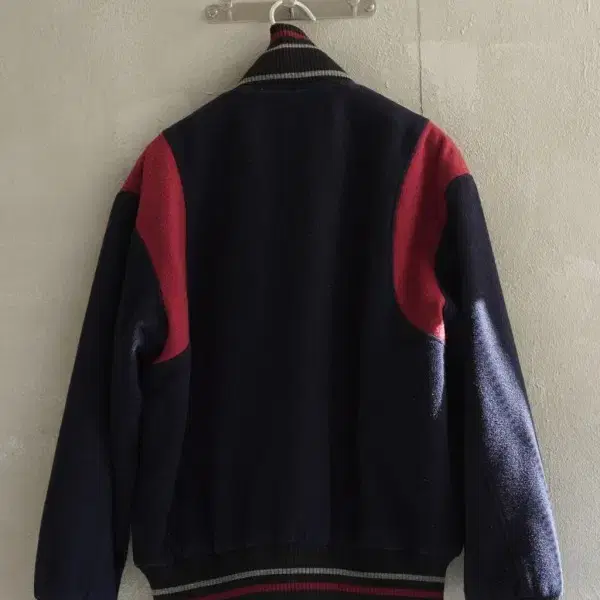 Wood Lander wool varsity jacket