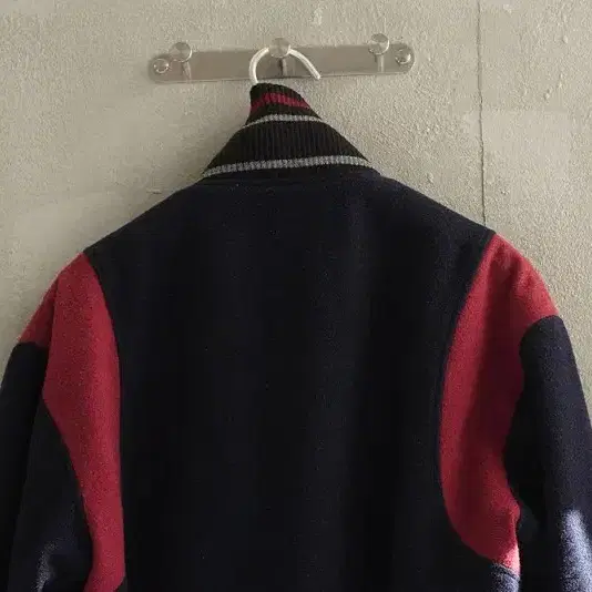 Wood Lander wool varsity jacket