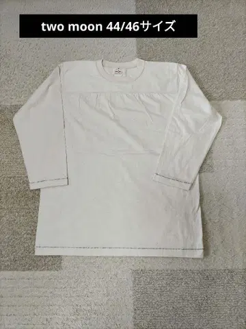 44/46 사이즈 투문 Two moon 7부 소매 풋볼 티셔츠