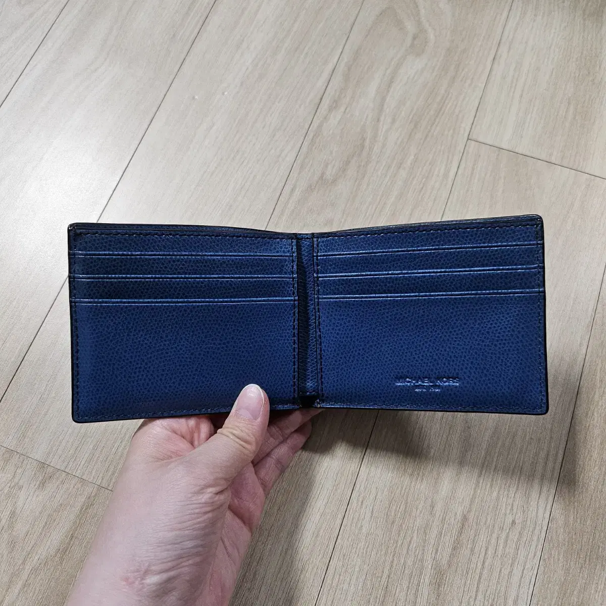 마이클 코어스 지갑 블루 MICHAEL CORS WALLET BLUE