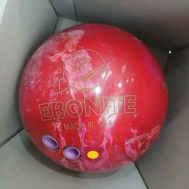 EBONITE 메이드인usa 중고 볼링공 무게 약6.8kg nxt4800