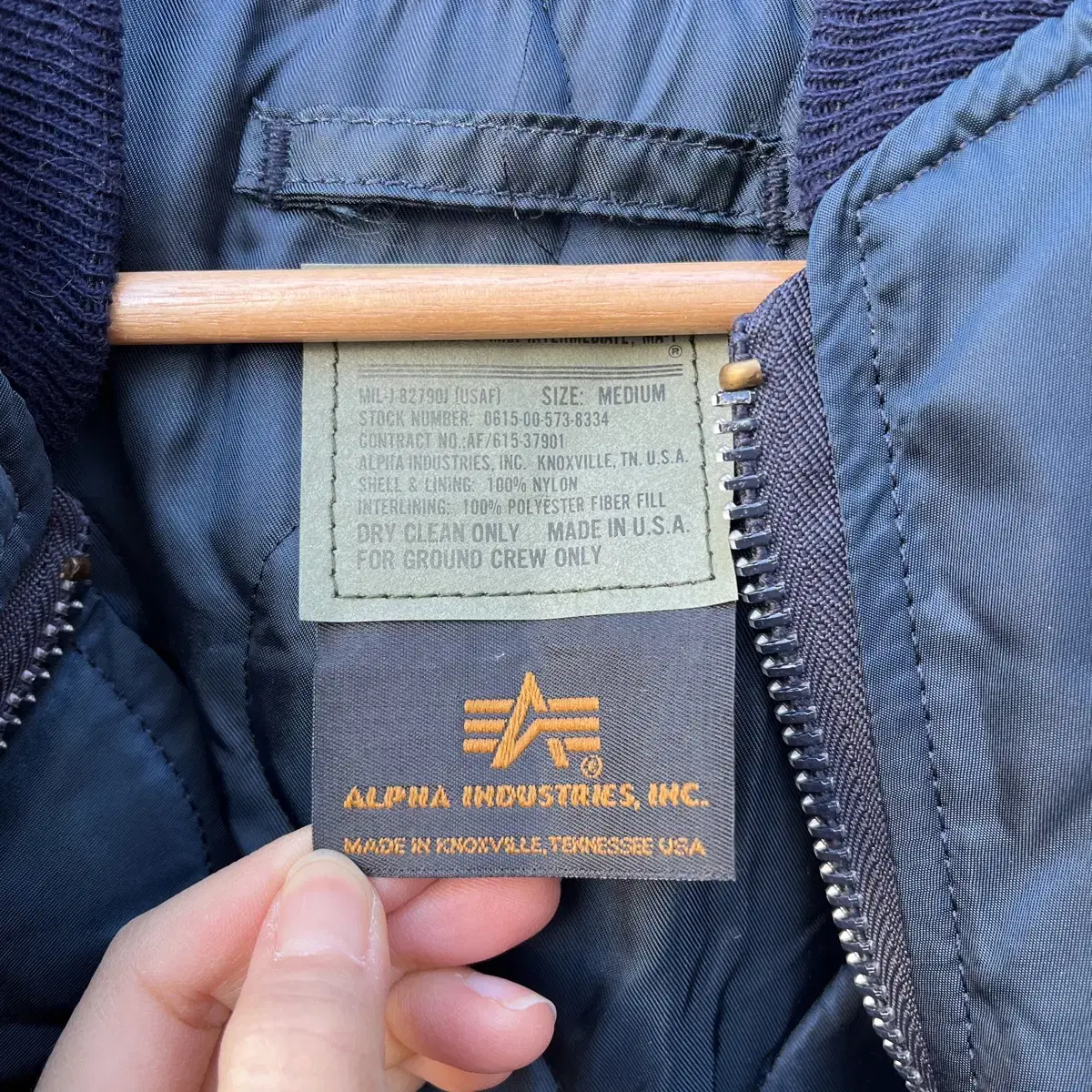 Alpha Industries 알파 90s made in usa ma-1