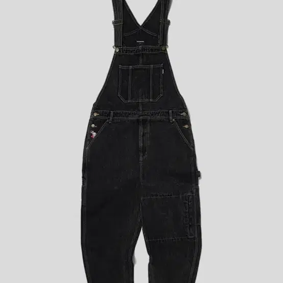 위캔더스 DRAGGY WORK OVERALL (D.BLACK)