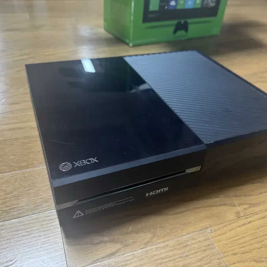 xbox one 500gb 본체, 전원어댑터 및 케이블, 박스