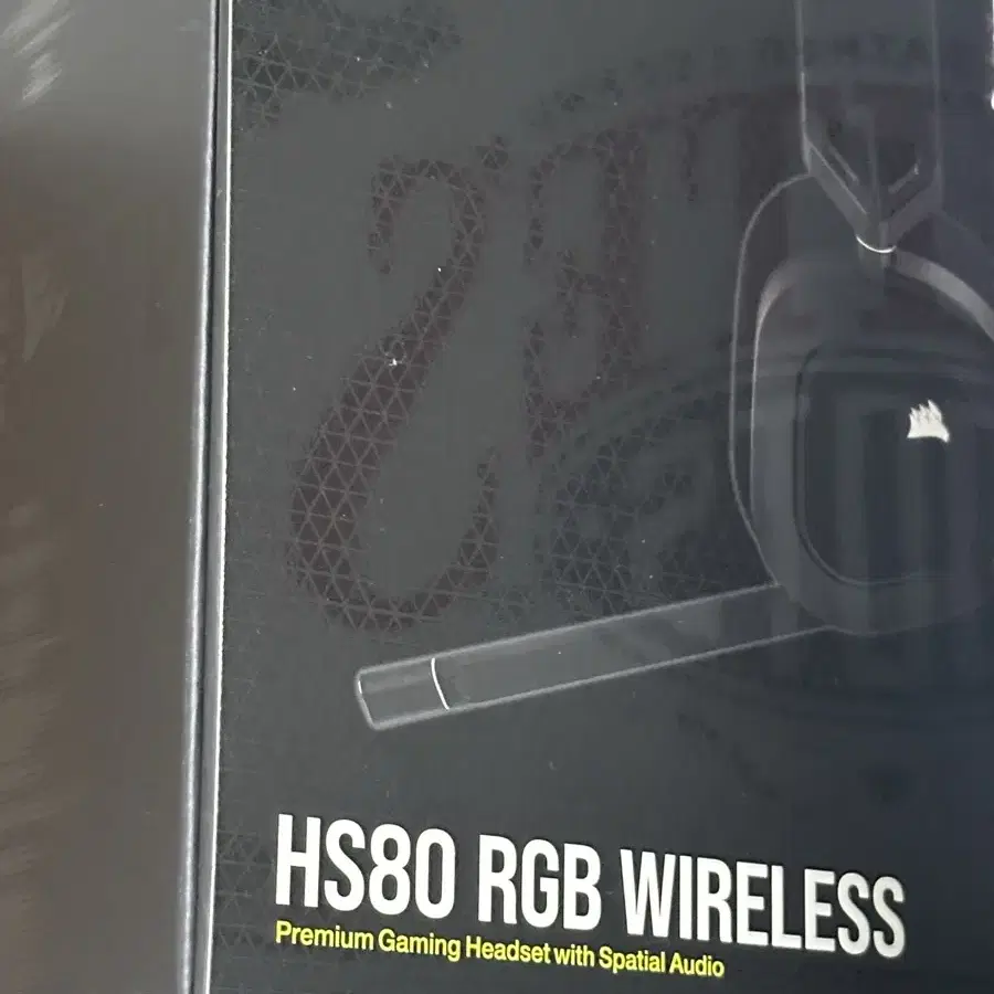 커세어 HS80 RGB 무선 게이밍 헤드셋