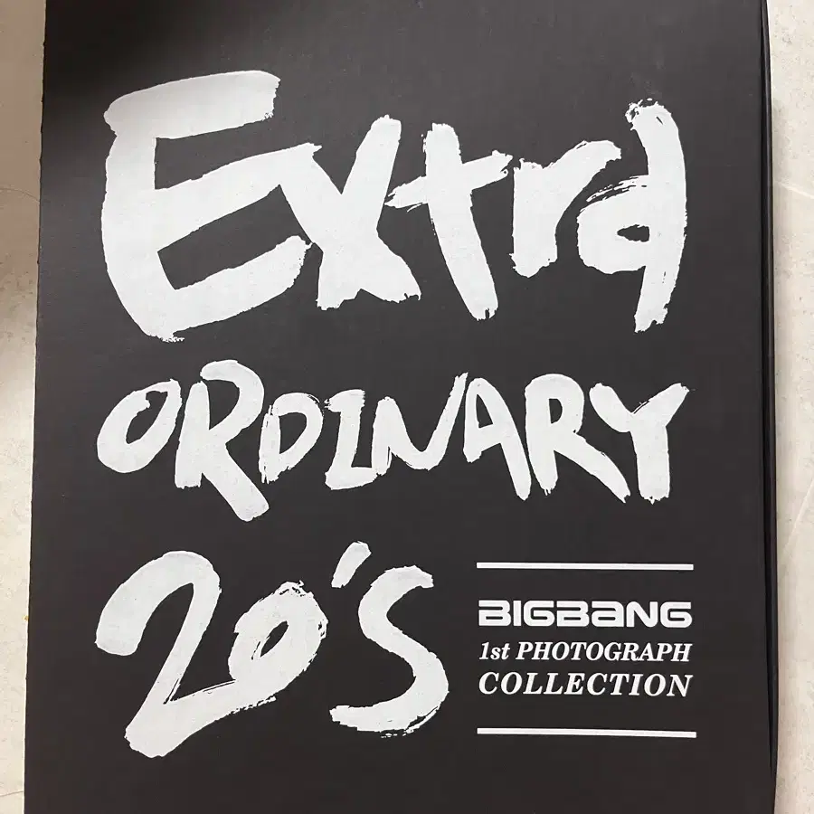 빅뱅 extraordinary photobook 엑스트라올디너리 포토북