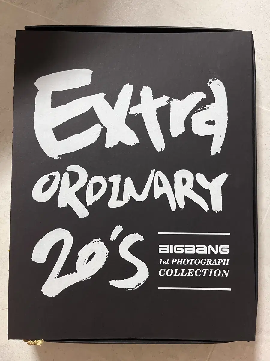 빅뱅 extraordinary photobook 엑스트라올디너리 포토북