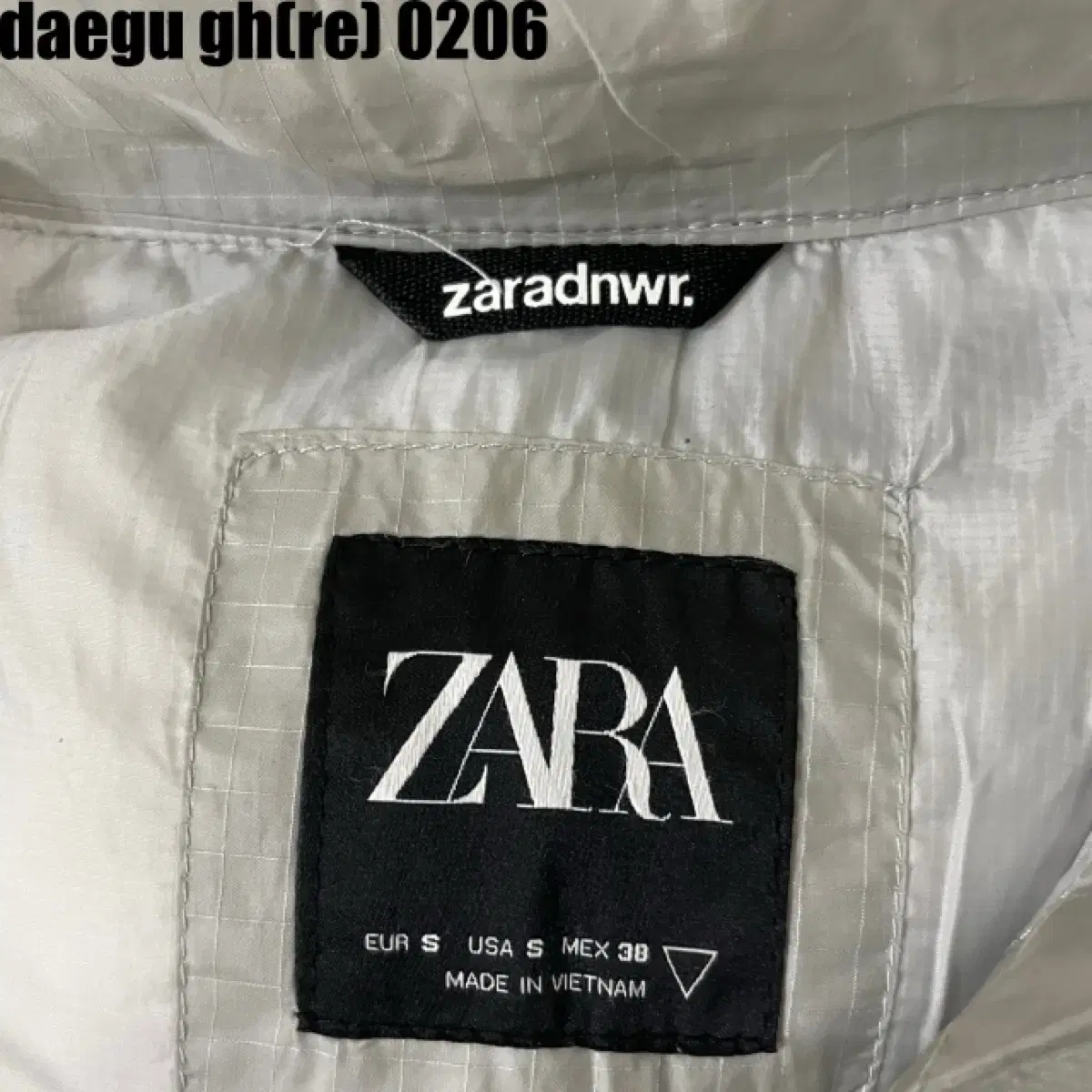 S 자라 ZARA 패딩