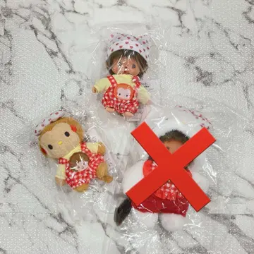 몬치치 깅엄 체크 베이비치치 헬로키티 타미