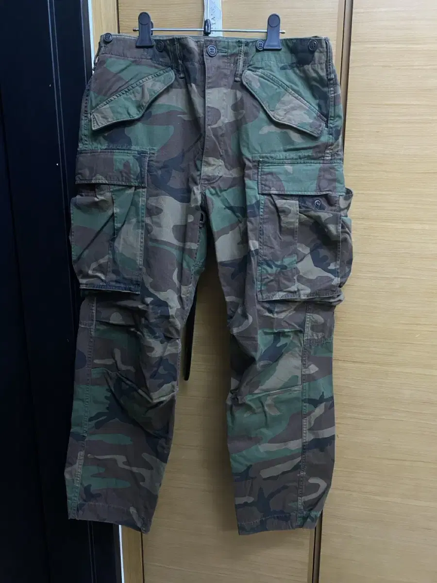 RRL 더블알엘 카모 립스탑 카고 팬츠 34x32