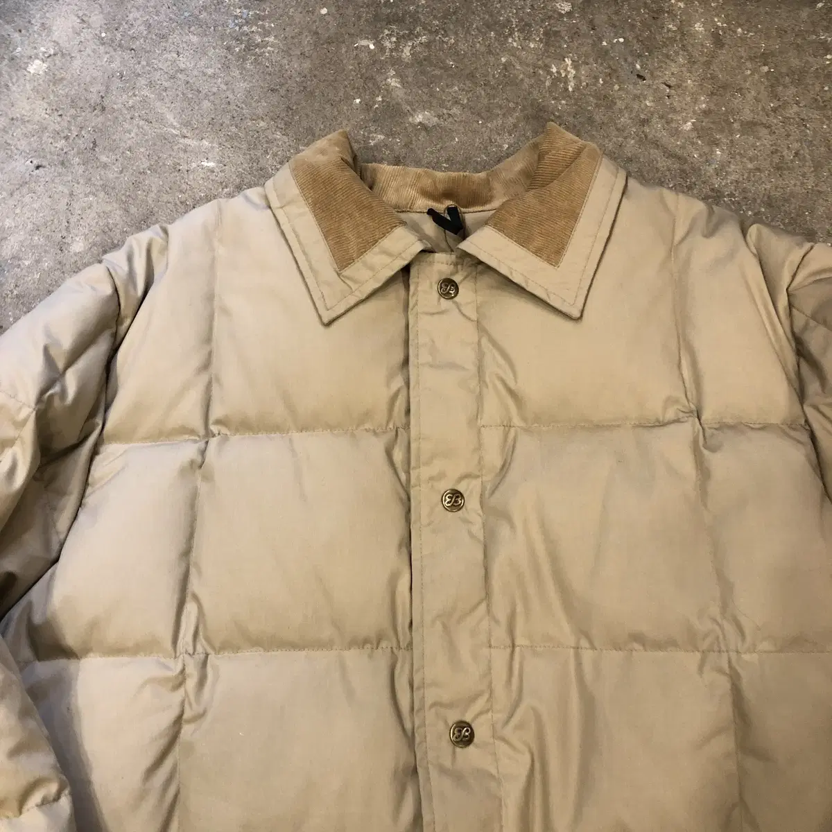 80s Eddie Bauer Goose Down Snap Jacket