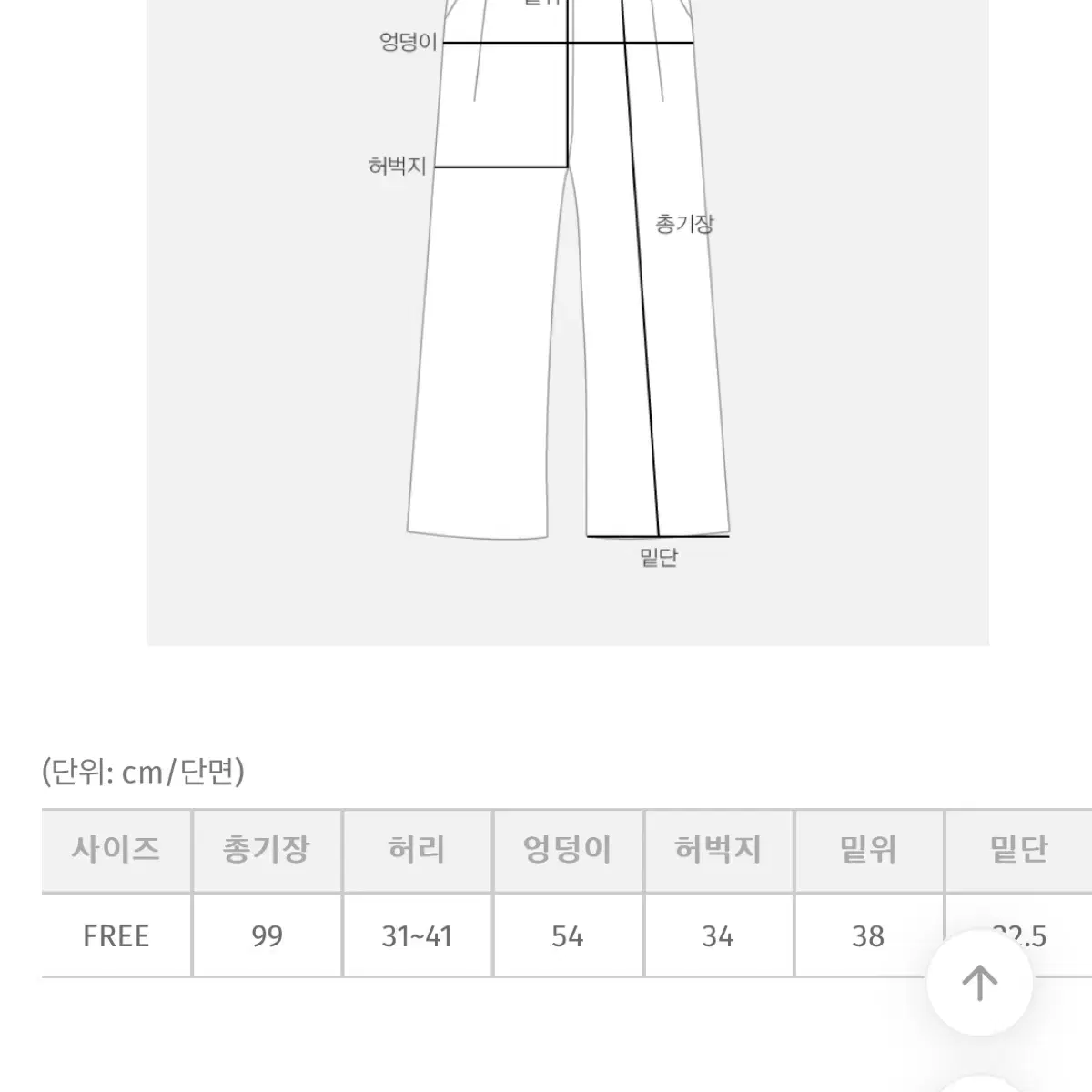 육육걸즈 코티드밴딩 일자팬츠 코듀로이팬츠 (새상품)