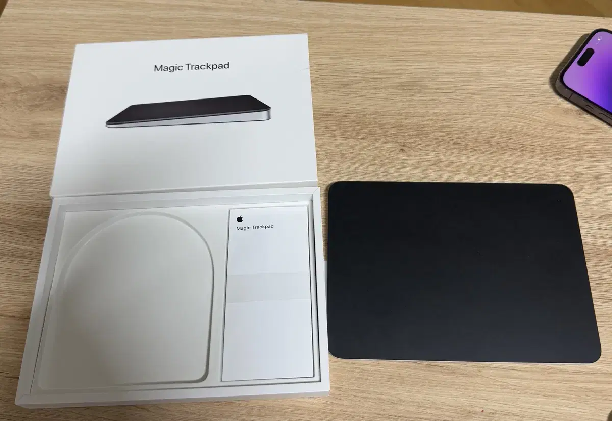 Apple 2021년 Magic Trackpad 터치패드 블랙