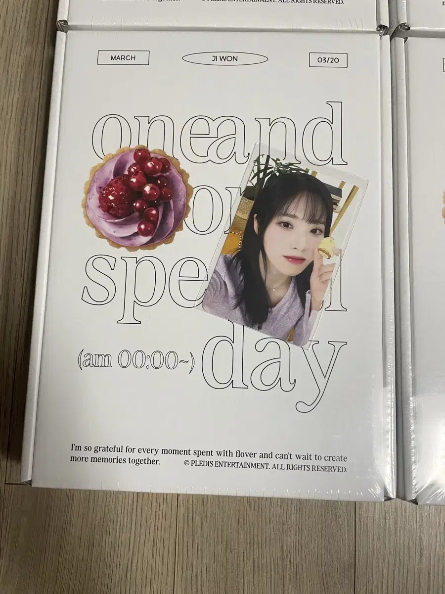 프로미스나인 빅지원 생일박스