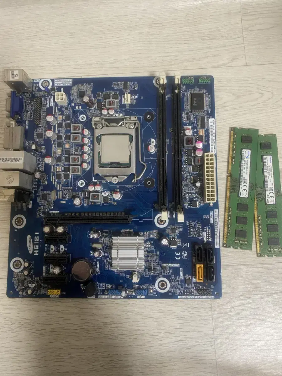 삼성 메인보드 h61s1(인텔 2,3세대)i5-3570, ddr3 램 8