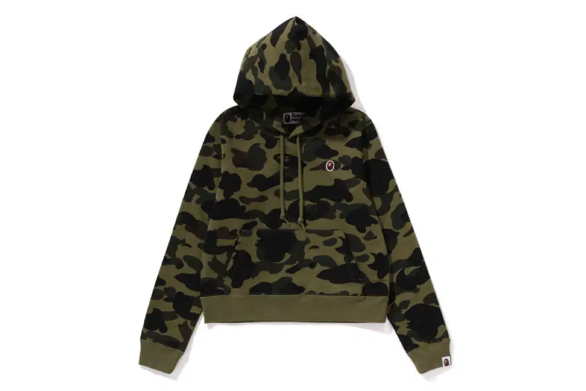 bape 베이프 우먼즈 bapy 카모 풀오버 후드티 M