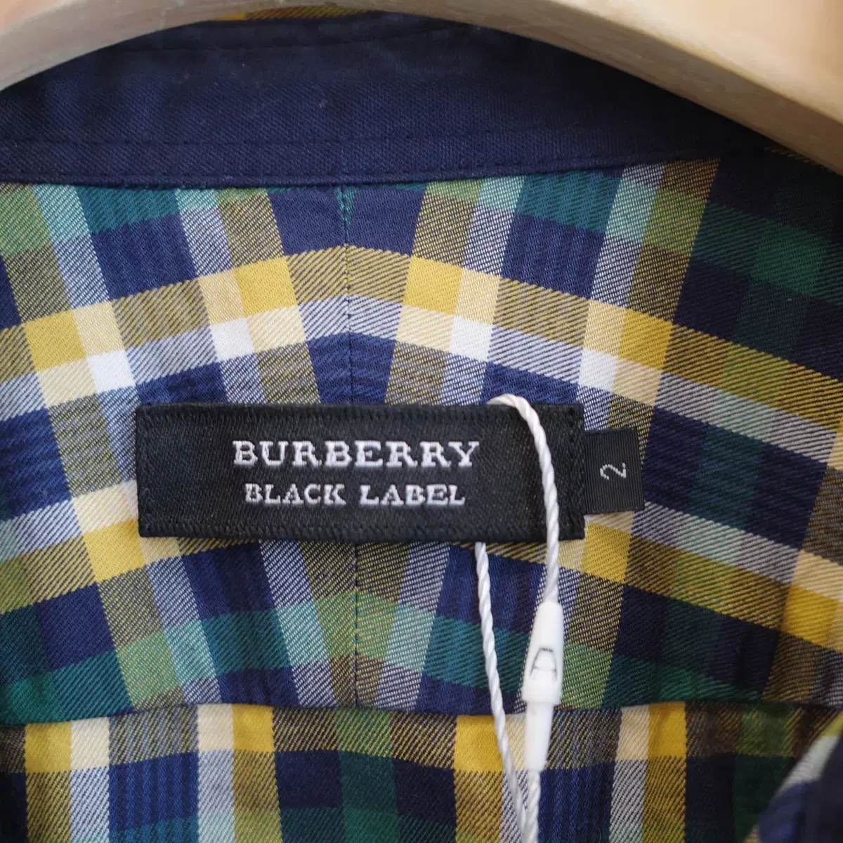 BURBERRY 버버리 블랙라벨 투포켓 셔츠