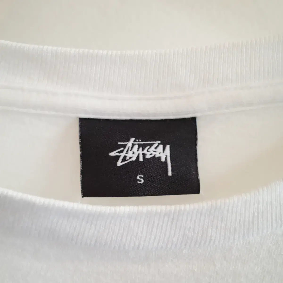 STUSSY 스투시 레터링 로고 티셔츠