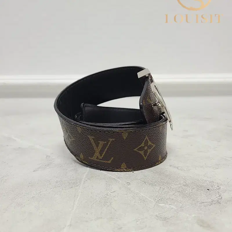 [90] 루이비통 모노그램 LV 이니셜 리버서블 벨트 40MM