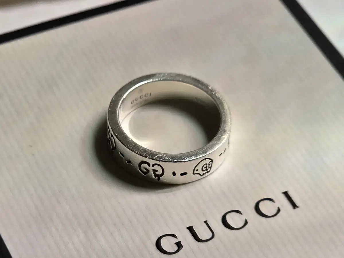 17호)구찌 고스트 반지 구찌 고스트 링 gucci ghost ring