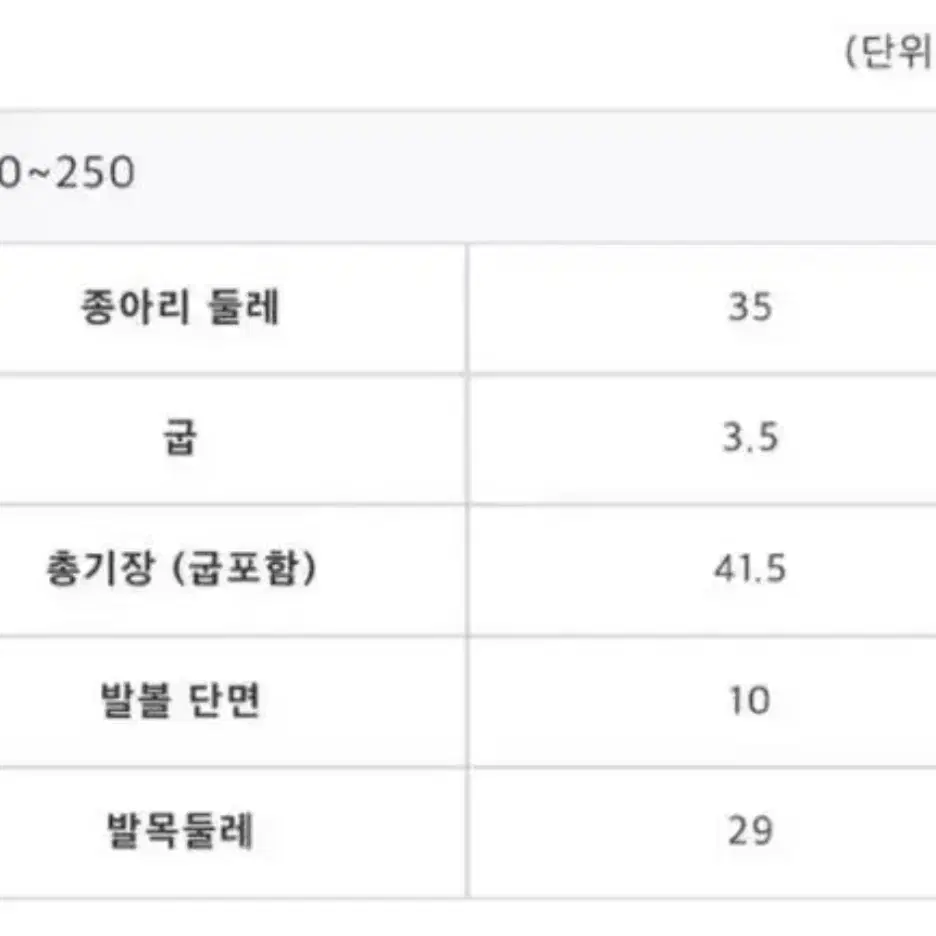 체리쉬미 은조미 롱부츠 235 검정