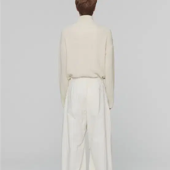 아모멘토 COTTON NYLON FATIGUE PANTS ECRU M