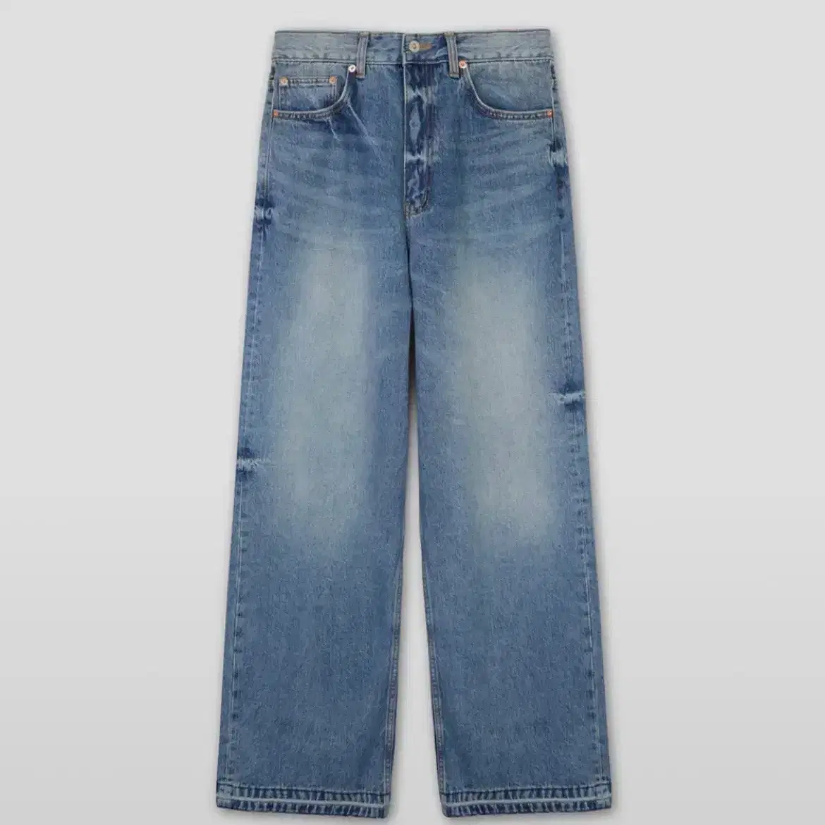 타일레 WIDE-LEG CORE WASH DENIM PANTS MID B